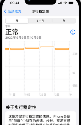 怒江iPhone手机维修如何在iPhone开启'步行稳定性通知'