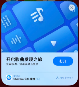 怒江苹果14维修站分享iPhone14音乐识别功能使用方法 