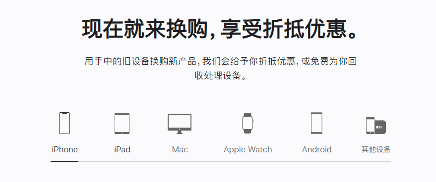 怒江苹果手机维修分享iPhone以旧换新的去处 