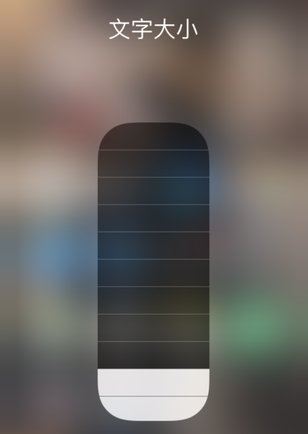 怒江苹果手机维修分享小技巧：在 iPhone 控制中心快速调节字体大小 